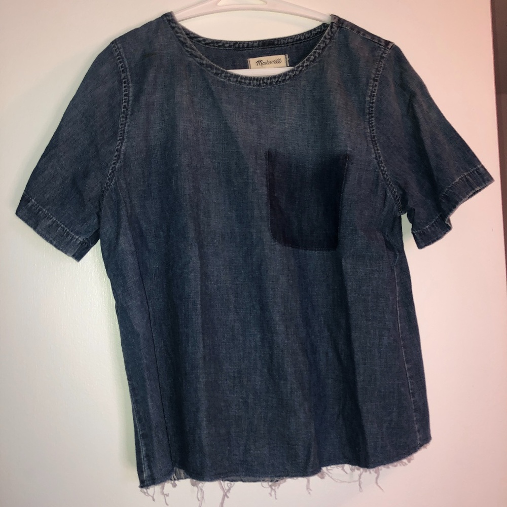Madewell Denim Top